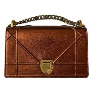 Dior Diorama leather clutch